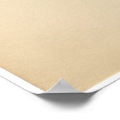 Klassische zoologische Ätzung - Ziegenschale Poster (Ecke)