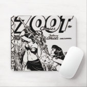 Klassische 'ZOOT'-Comics-Mauspad Mousepad (Mit Mouse)