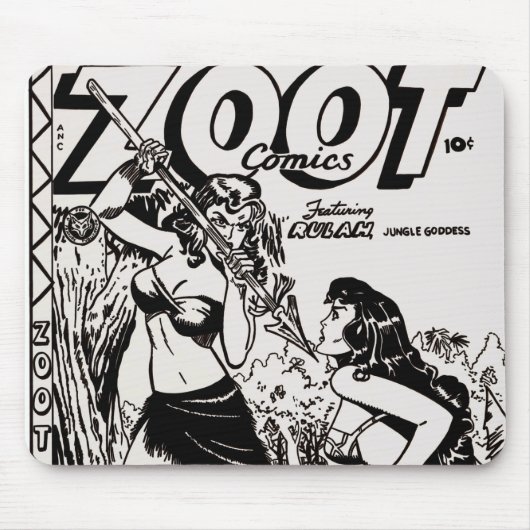 Klassische 'ZOOT'-Comics-Mauspad Mousepad (Vorne)