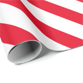 Klassische Zuckerstange Striped Geschenkpapier (Rolleneckpunkt)