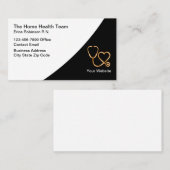 Klassische Zuhause Health Care Business Cards Visitenkarte (Vorne/Hinten)