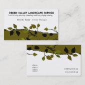 Klassische Zusammensetzungs-moderne Visitenkarte (Vorne/Hinten)