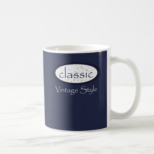 klassische Zwei-Tone-Tasse Kaffeetasse (Rechts)