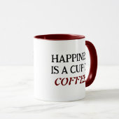 Klassische Zwei-Tone-Tasse Tasse (VorderseiteRechts)