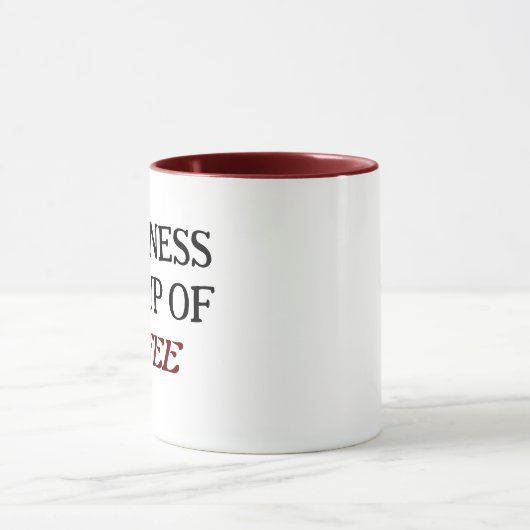 Klassische Zwei-Tone-Tasse Tasse (Zentrum)