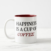 Klassische Zwei-Tone-Tasse Zweifarbige Tasse (Links)