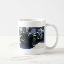 Klassischen Willys Jeep Kaffeetasse