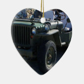 Klassischen Willys Jeep Keramikornament (Rechts)