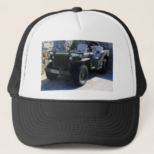 Klassischen Willys Jeep Truckerkappe