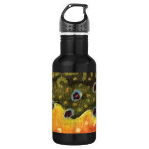 Klassischer 18 Bachforellenfang, Angeln Trinkflasche