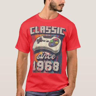 Klassischer 1968 54. Geburtstag Retro Video Game C T-Shirt