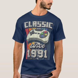 Klassischer 1991 31. Geburtstag Retro Video Game C T-Shirt