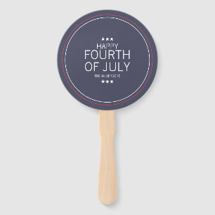 Klassischer 4. Juli Unabhängigkeitstag Hand Fan Fächer