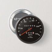 Klassischer 911-Tachometer (altes luftgekühltes Au Button (Vorne & Hinten)