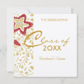 Klassischer Abschluss Einladung (Vorderseite)