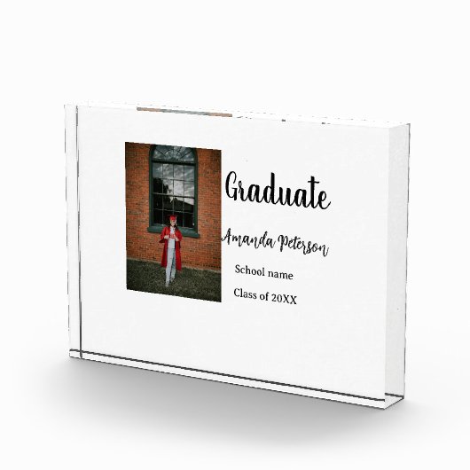 Klassischer Abschluss im Jahr 2008 Fotoblock (Rechts)