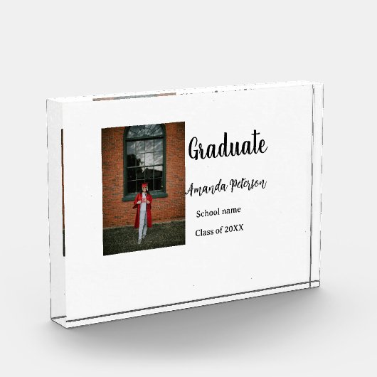 Klassischer Abschluss im Jahr 2008 Fotoblock (Links)