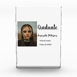 Klassischer Abschluss im Jahr 2008 Fotoblock