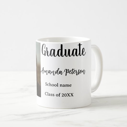 Klassischer Abschluss im Jahr 2008 Kaffeetasse (VorderseiteRechts)