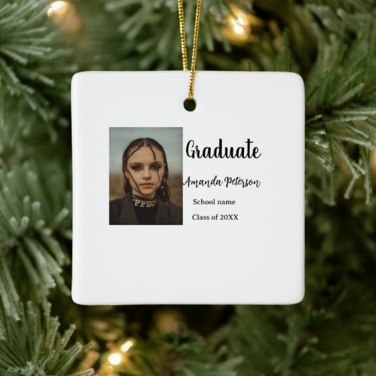 Klassischer Abschluss im Jahr 2008 Keramikornament (Baum)