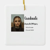 Klassischer Abschluss im Jahr 2008 Keramikornament (Vorderseite)