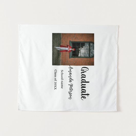 Klassischer Abschluss im Jahr 2008 Wandteppich (Vorderseite (Horizontal))