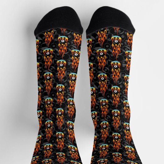 Klassischer Acht Ball Socken (Oben)