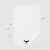 Klassischer Adler mit traditionellem Stil Golfhandtuch (Insitu)