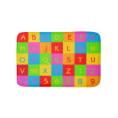 Klassischer Alphabet-und Badematte (Vorderseite)