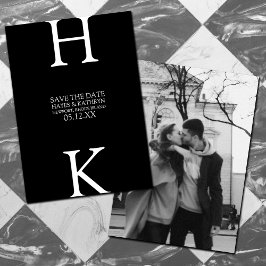 Klassischer alter Geldwert Ästhetischer Minimalwer Save The Date