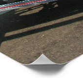 Klassischer alter Timer Poster (Ecke)