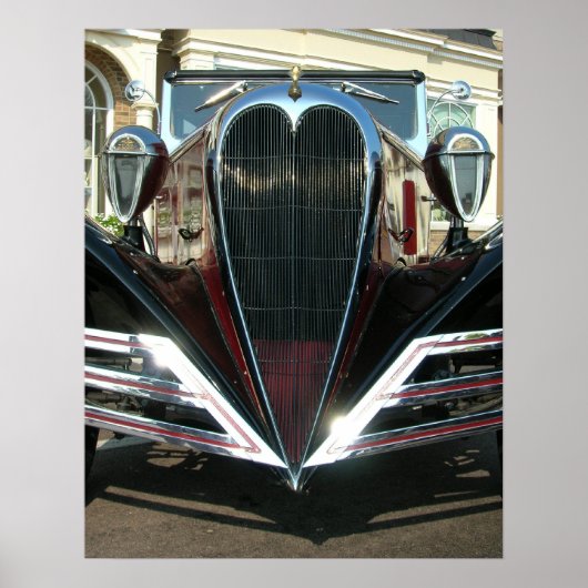 Klassischer alter Timer Poster (Vorne)