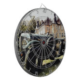 Klassischer Altwagen Dartscheibe (Vorderseite Links)