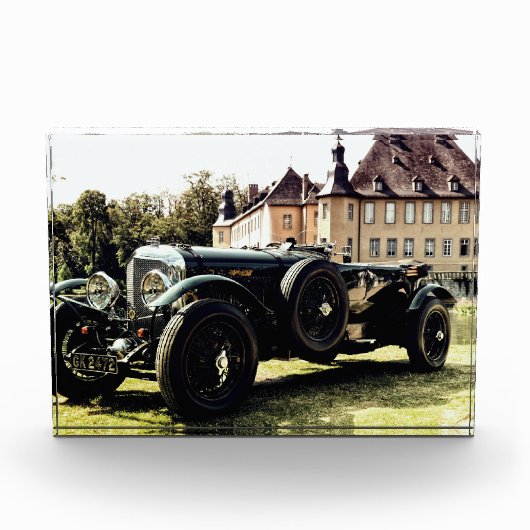 Klassischer Altwagen Fotoblock (Vorderseite)