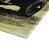 Klassischer Altwagen Schneidebrett (Ecke)