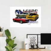 Klassischer Amerikaner Poster (Heimbüro)