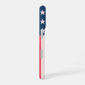 Klassischer amerikanischer Flaggen-Grunge iPhone 16 Hülle (Rechte Seite)