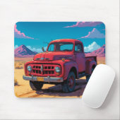 Klassischer amerikanischer Lieferwagen Mousepad (Mit Mouse)