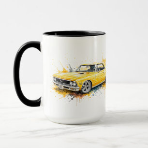 Klassischer amerikanischer Muscle-Car-Becher Tasse