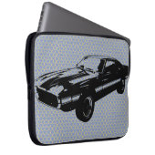 Klassischer amerikanischer Muskelkater Laptopschutzhülle (Vorne Rechts)