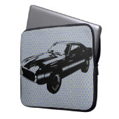 Klassischer amerikanischer Muskelkater Laptopschutzhülle (Vorderseite Links)