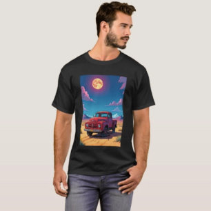 Klassischer amerikanischer Pickup T-Shirt