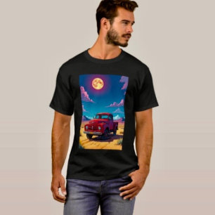 Klassischer amerikanischer Pickup T-Shirt