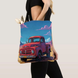 Klassischer amerikanischer Pickup Tasche