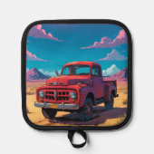 Klassischer amerikanischer Pickup Topflappen (Vorderseite)