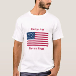 Klassischer amerikanischer Stolz mit Sprichwort fü T-Shirt
