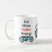 Klassischer Ariel Arrow Motorradbecher Kaffeetasse (Links)