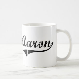 Klassischer Art-Name Aarons Kaffeetasse