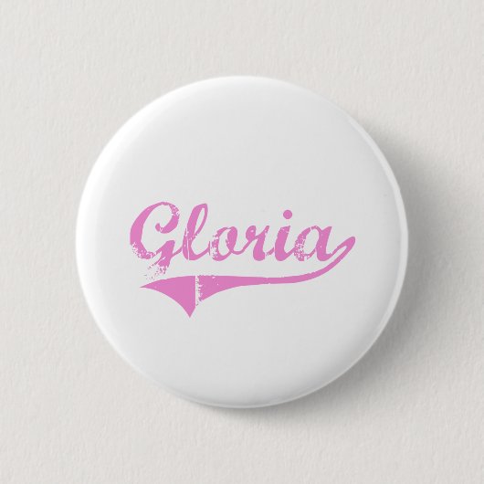 Klassischer Art-Name Gloria Button (Vorderseite)