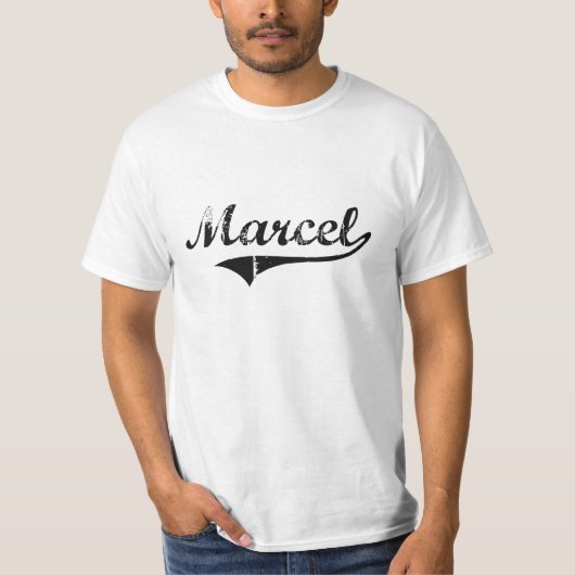 Klassischer Art-Name Marcels T-Shirt (Vorderseite)